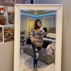 American Eagle striped sweater top